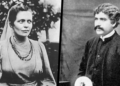 Sister Nivedita (Left), Jagdish Chandra Basu (Right)
