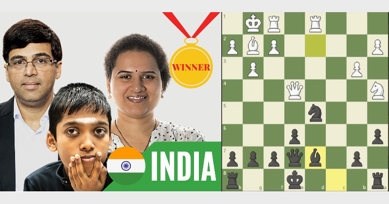 Historic Win For India In Online Chess Olympiad; Declared Winners Along ...