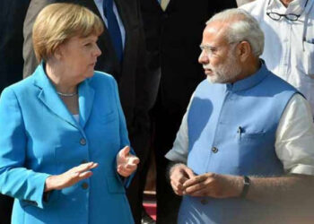 Narendra Modi-Angela Merkel