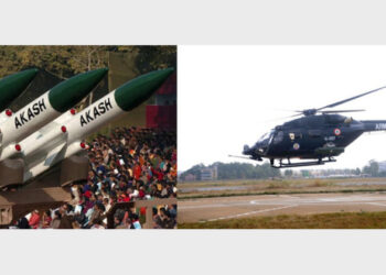 Akash Missle-ALH Dhruv