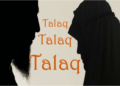 A representation image of triple talaq, a banned practice in Bharat