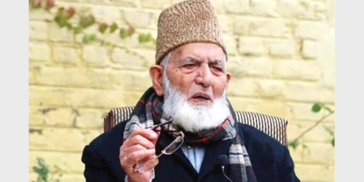 Geelani all over his life danced on the tunes of Pakistan and has always been used as a puppet by the Islamic country to create chaos in Jammu and Kashmir