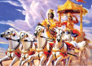 In The Gita, Lord Krishna prescribes dutiful action