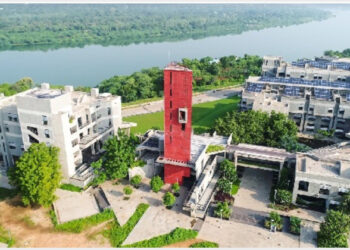 A view of the IIT Gandhinagar Campus