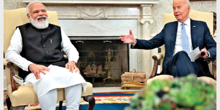 PM Modi sought to build on the works of past PMs in his meeting with President Joe Biden at White House