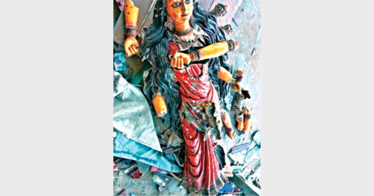 The anti-Hindu pogrom, desecration of Maa Durga murti and vandalism in pandals throughout Bangladesh during the Durga Puja celebrations in 2021 has brought the Hindus' problems in that country once again to the fore