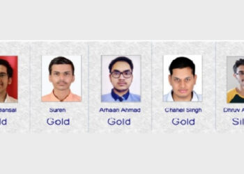 Gold & Silver Medal Winners at Olympiad on Astronomy & Astrophysics