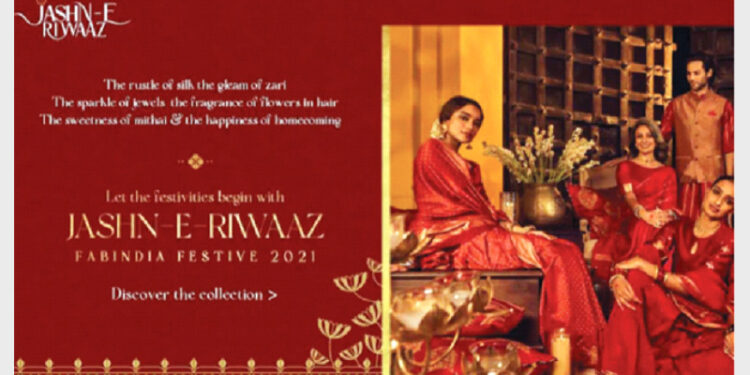 Clothing brand FabIndia showcases Deepawali collection as ‘Jashn-e-Riwaaz’