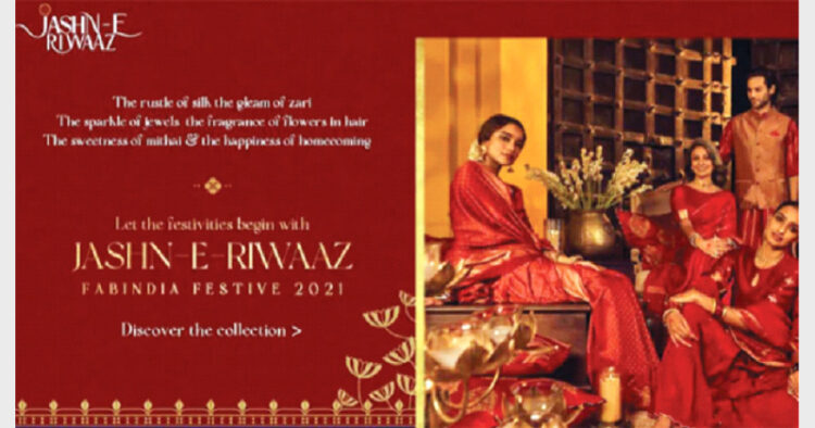 Clothing brand FabIndia showcases Deepawali collection as ‘Jashn-e-Riwaaz’