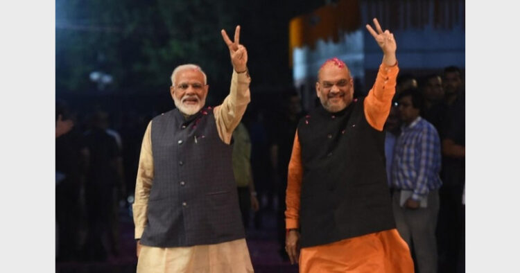 PM Modi and Union Home Minister Amit Shah (Photo Credit: Deccan Herald)