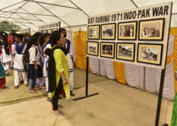 A Photo Exhibition was Arranged Showcasing the Hroic Deed of the Forces