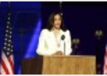 Kamala Harris, addressing after the victory in elections (Photo Credit: Insider)