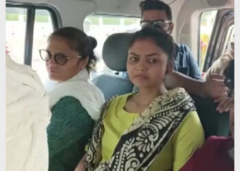 TMC Leader Sayani Ghosh (Photo Credit: The Economic Times)