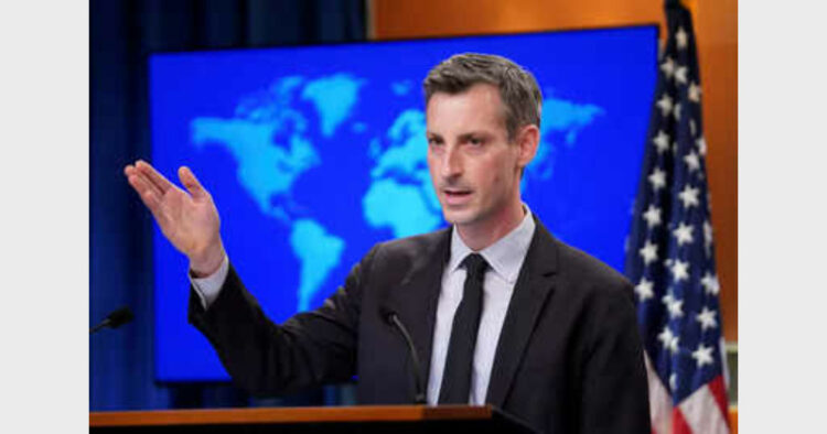 US State Department Spokesperson Ned Price said US Treasury had relaxed some sanctions imposed after Aug 15, when the Taliban seized Kabul after realising Afghanistan need more than just humanitarian assistance (Photo Credit: Times of India)