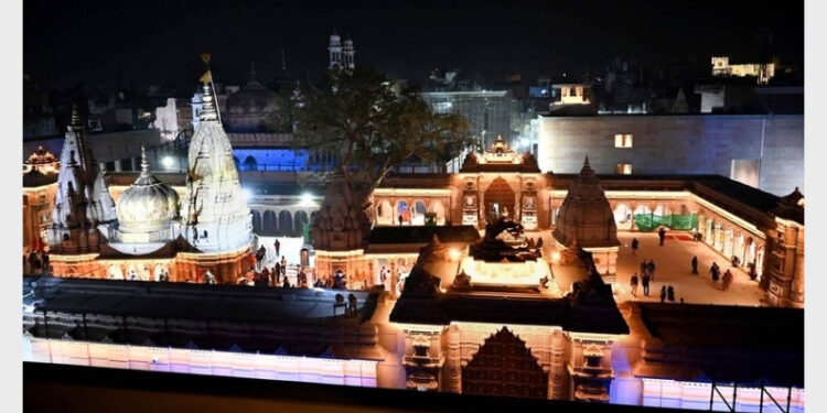 Kashi Vishwanath Temple is one of the 12 Jyotirlingas and is mentioned in The Vedas & The Skanda Purana (Photo Credit: The Indian Express)