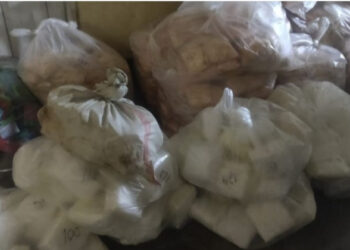 54 kilograms of brown sugar worth around Rs 108 and 154.314 kg of crystal meth worth Rs 400 crore approximately were seized from a house owned by a woman from Myanmar