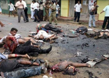 serial bomb blasts coinciding with the visit of then BJP national president L K Advani rocked Coimbatore leaving 58 people dead and over 200 injured
