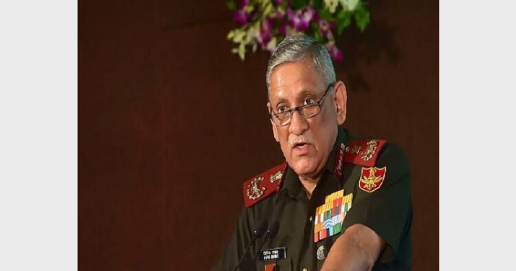 CDS Bipin Rawat served as Chief of the Army Staff before becoming India's first Chief of Defence Staff (Photo Credit: ANI)