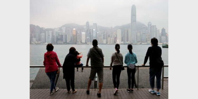 Over 89,200 Hong Kong citizens left the region from mid-2020 to mid-2021 (Photo Credit: ANI)