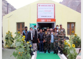 The canning plant has rejuvenated and re-energized the micro-economy of Turtuk Block of villages, enhancing the image of the Indian Army amongst locals (Photo Credit: ANI)