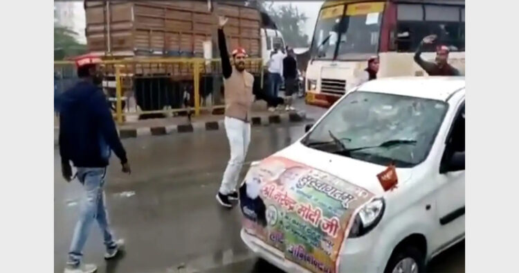 five SP workers were involved in the attempt to disrupt the law and order situation in Kanpur during Prime Minister's visit (File)