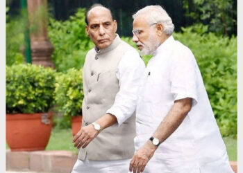 The bond between Rajnath Singh and Narendra Modi goes back to the early part of 2013 when Rajnath took over the reins of the BJP first gave the nod to name Modi as BJP's PM's candidate (File)