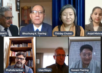 International webinar on the subject "A DEMOCRAT DALAI LAMA"