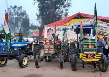 Farmers have vacated the borders of Delhi after the center repealed the three farm laws (Photo Credit: The Logical Indian)