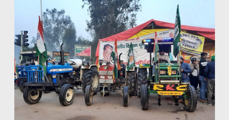 Farmers have vacated the borders of Delhi after the center repealed the three farm laws (Photo Credit: The Logical Indian)
