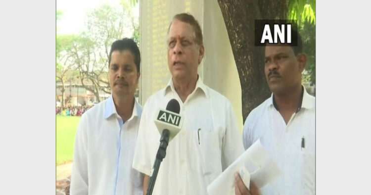 Lavoo Mamledar, one of the first to join the TMC in Goa alleged that TMC’s election approach in Goa is “purely communal (Photo Credit: ANI)