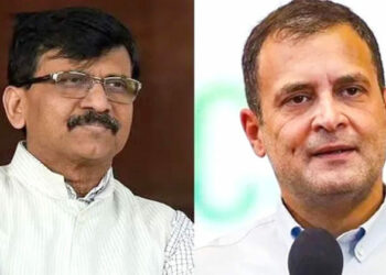 Sanjay Raut supported Rahul Gandhi and Congress and opposed Mamata Banerjee's idea of a non-Congress alliance (Photo Credit: Ommcom News)