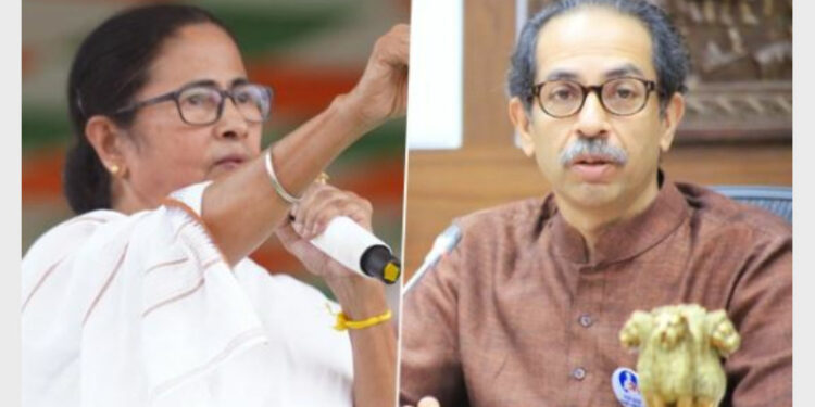 Shiv Sena mouthpiece Saamna has now come to defend the grand old party - whom Mamata Banerjee sought to write it off (Photo Credit: News Live TV)