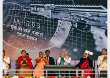 AK-203 assault rifles would replace the in-service INSAS rifle (Photo Credit: Times Now)
