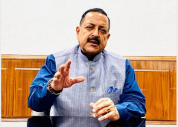 Minister Dr. Jitendra Kumar Singh (courtesy Press Information Bureau, GOI)