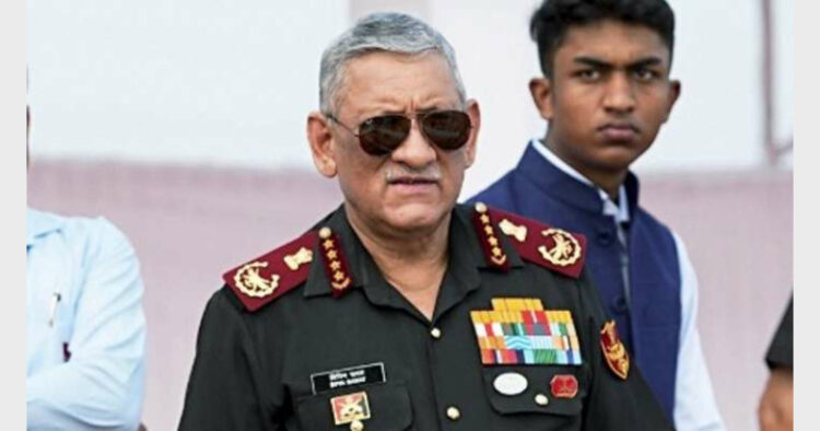 General Rawat was on a scheduled visit to the Defence Services Staff College, Wellington, to interact with the student officers (Photo Credit: India TV News)
