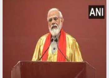 PM Modi addressing at the inauguration of the Kanpur Metro Rail Project (Photo Credit: ANI)