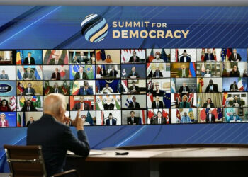 US President Joe Biden interacting with world leaders at Summit for Democracy (Photo Credit: US News)