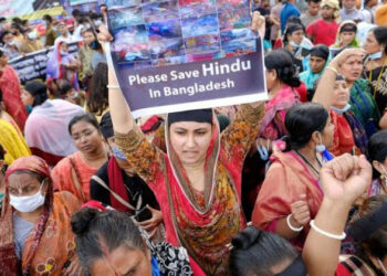 At Least 9000 Hindu families were forced to leave Bangladesh by Muslim radicals in 2021, which is five times higher than the previous year (File)