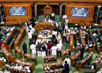 The bill aims to allow verification of voters through Aadhar seeks to amend the Representation of the People Act to allow Aadhaar numbers to be used for registration of voters for the purpose of establishing the identification (Photo Credit: Deccan Herald