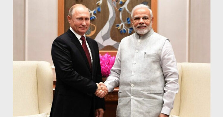 ndia and Russia are expected to ink more than ten bilateral agreements, including connectivity, shipping, space, military-technical cooperation, science and technology, education, and culture (Photo Credit: India.com)