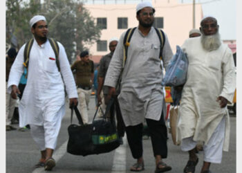The Ministry of Islamic Affairs instructed to warn against the Tablighi Jamaat and mentioned that association with the Tablighi Jamaat opens the gates of terrorism (Photo Credit: The Times of India)