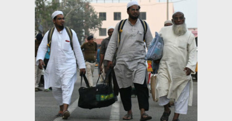 The Ministry of Islamic Affairs instructed to warn against the Tablighi Jamaat and mentioned that association with the Tablighi Jamaat opens the gates of terrorism (Photo Credit: The Times of India)