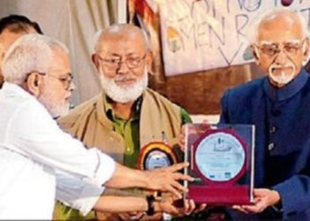 Hamid Ansari attending an event organised by Islamist outfit PFI in Kerala