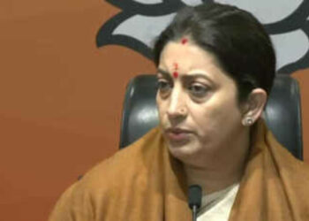 Union Minister Smrit Irani saidi the security lapse was both condemnable and a punishable offense at a press conference(Photo Credit: Times of India)