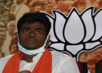TN BJP President K. Annamalai (Photo Credit: Times of India)