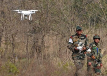 A senior BSF officer said they shot down a variety of drones last year (Photo Credit: Hindustan Times)