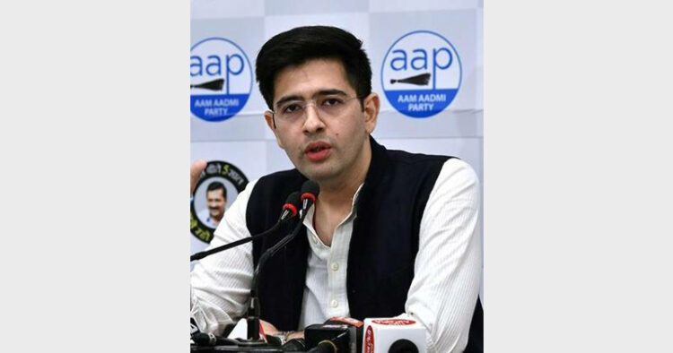 Raghav Chadha is an MLA from Rajinder Nagar in Delhi is also the vice-chairperson of the Delhi Jal Board and national spokesperson of the Aam Aadmi Party (Photo Credit: The Hindu)