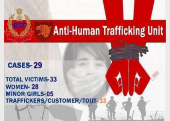 The anti-human trafficking unit rescued 33 women in 29 different illegal business of human tracking cases in 2021 and arrested 33 traffickers (Photo Credit: ANI)