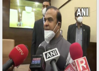 CM Sarma speaking with media over PM Modi security breach in Punjab (Photo Credit: ANI)
