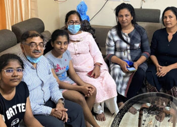 The lane leading to Hrudaya's home was deserted and the entire area was enveloped in a deafening silence